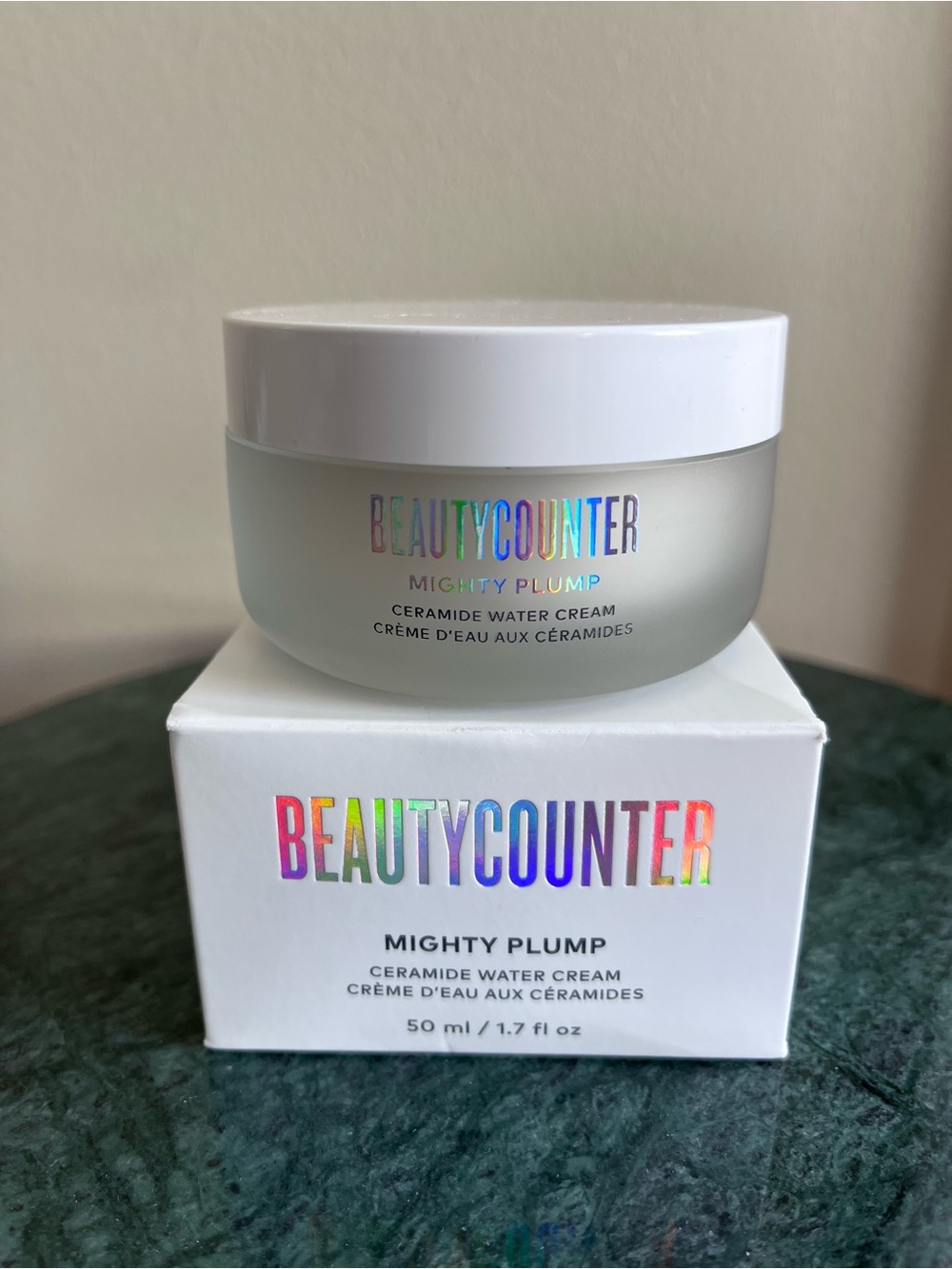 Beautycounter Mighty Plump Ceramide Water Cream, NIB - Picture 3 of 4